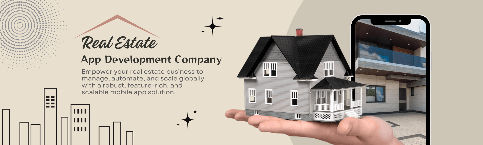 Beige Modern Real Estate LinkedIn Article Cover Image