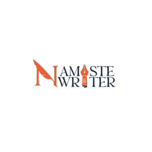 Namaste Writer Logo designed by Webouns