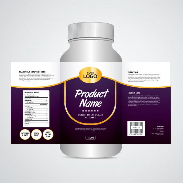 Label design